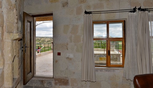 Habitación presidencial, balcón, vistas al valle