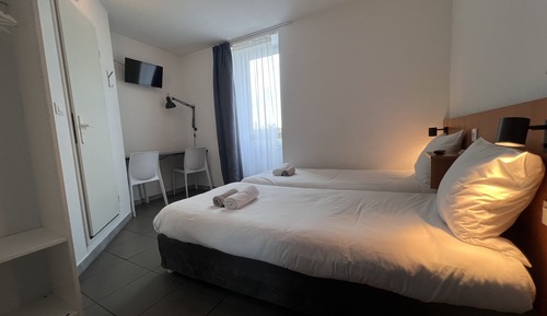 Habitación económica con 2 camas individuales