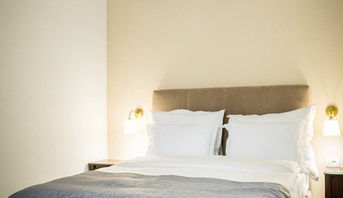 Habitación doble superior, 1 cama de matrimonio grande, vistas al jardín
