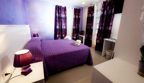 Habitación Deluxe doble, balcón, vistas parciales al mar