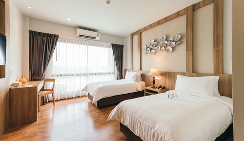 Elderly & Wheelchair Accessible Twin Room