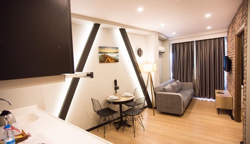 Apartamento, 1 habitación, fumadores, balcón