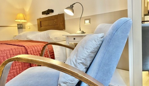 Habitación con 1 cama doble o 2 individuales