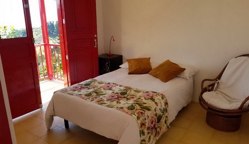 Habitación doble, balcón
