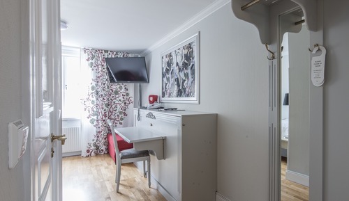 Habitación estándar con 2 camas individuales, no fumadores, vistas al jardín