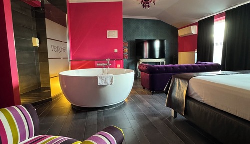 Habitación Deluxe doble, bañera de hidromasaje
