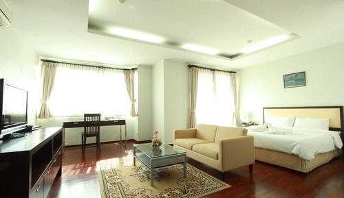 Habitación superior, 1 cama de matrimonio grande