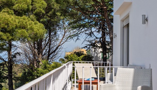 Habitación Confort, terraza, vistas al mar