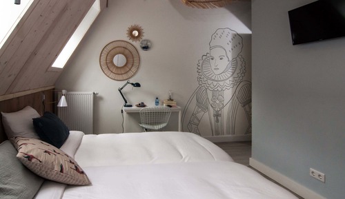 Habitación de lujo doble, 2 camas individuales (Hollandse Bonje!)