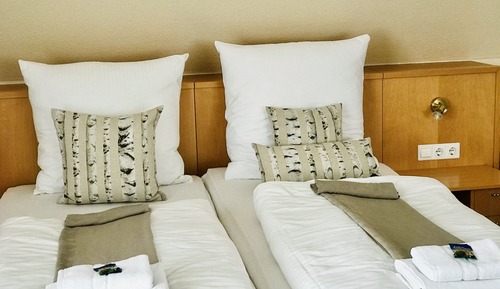 Habitación superior con 1 cama doble o 2 individuales, 1 cama de matrimonio, no fumadores