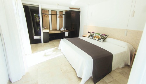 Habitación doble, terraza, vistas al mar