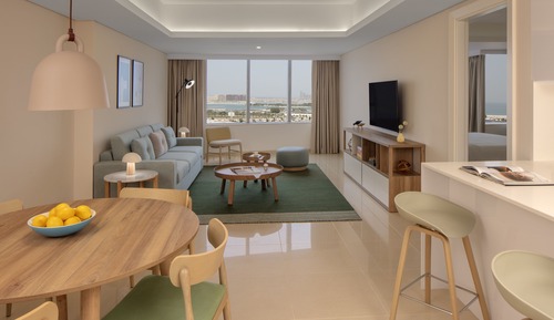 Suite, 1 habitación, cocina, vistas al mar