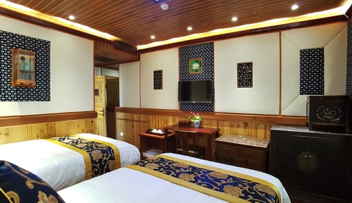 Habitación de lujo con 2 camas individuales