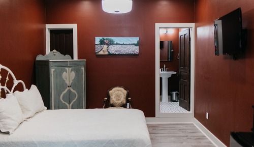 Habitación estándar doble de uso individual, 1 cama de matrimonio, baño privado