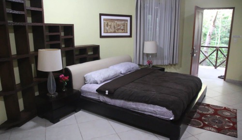 Habitación Deluxe, 2 habitaciones, baño privado, en la zona del jardín