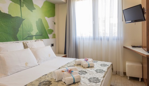 Habitación con 1 cama doble o 2 individuales