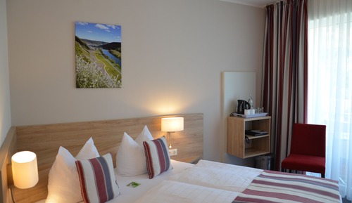 Habitación doble, balcón (Castle View)