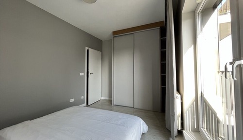 Apartamento Deluxe, balcón