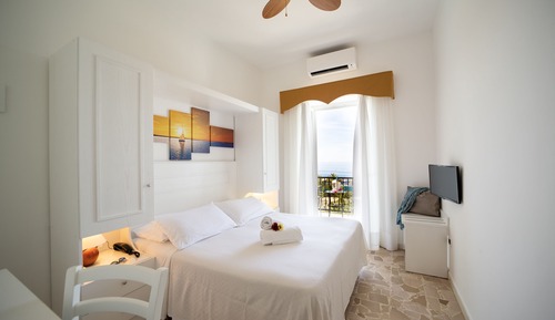 Habitación doble, vistas a la playa