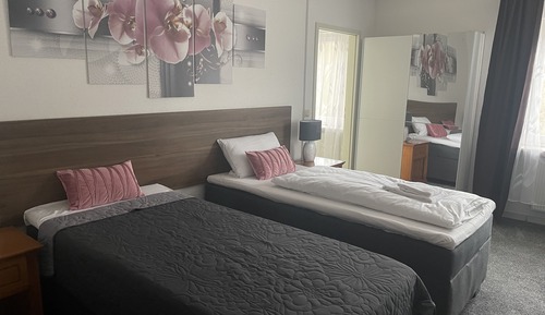 Habitación estándar con 1 cama doble o 2 individuales