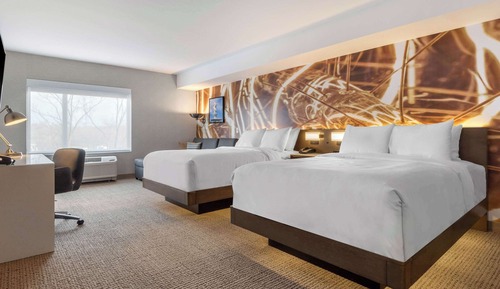 2 Queen Beds Suite with Sofa Sleeper