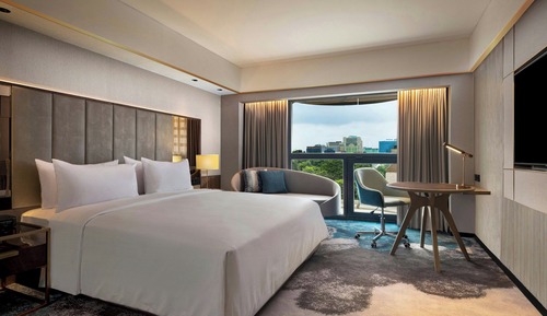 Habitación Grand, 1 cama de matrimonio grande, vistas a la ciudad