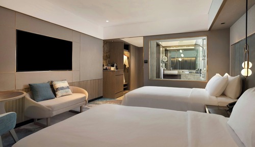 Habitación Grand, 2 camas individuales, vistas a la ciudad