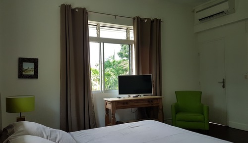 Habitación Deluxe doble, 1 cama de matrimonio, baño privado, vistas al jardín