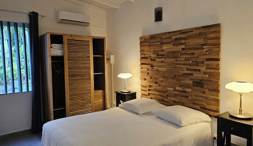 Bungalow Confort, 1 cama doble con sofá cama, baño privado