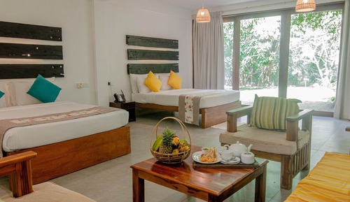 Habitación cuádruple Deluxe
