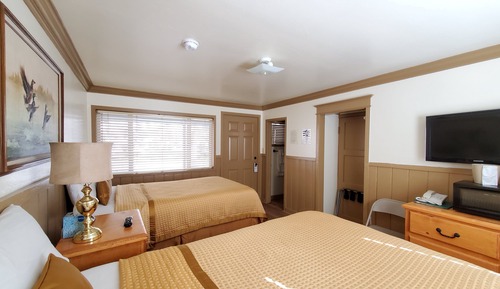 Habitación doble, 2 camas dobles, frigorífico y microondas