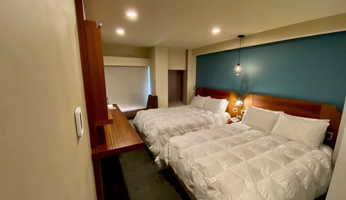 Habitación estándar doble, 2 camas dobles