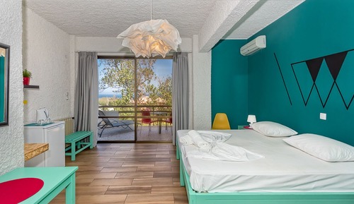 Habitación estándar doble, vistas al mar