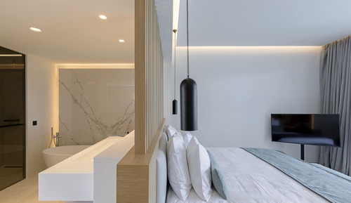 Suite superior, vistas a la laguna