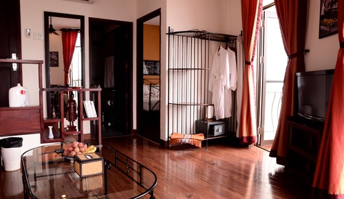 Suite, balcón, vistas al río (Corner)