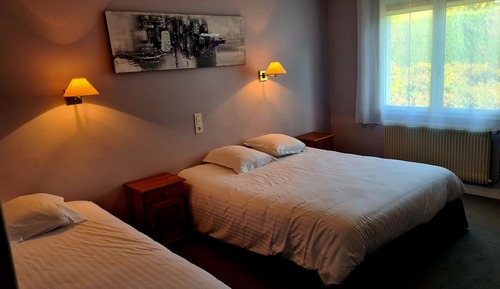 Habitación triple estándar, bañera