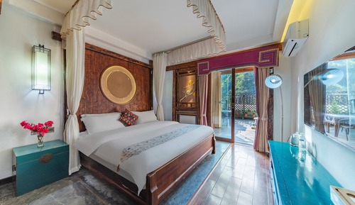 Habitación Signature, 1 cama de matrimonio grande, vistas al patio