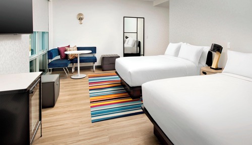 aloft, Habitación, 2 camas de matrimonio