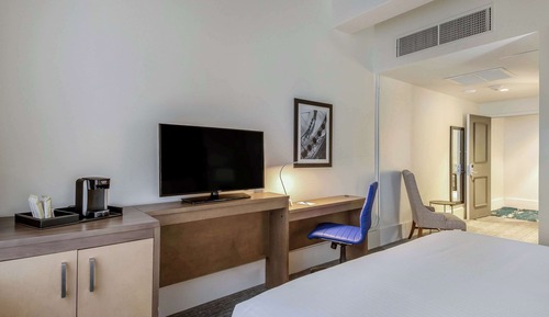 Suite, 1 cama de matrimonio grande con sofá cama, accesible para personas con discapacidad