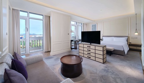 Habitación Premium, 1 cama de matrimonio grande, vistas al mar