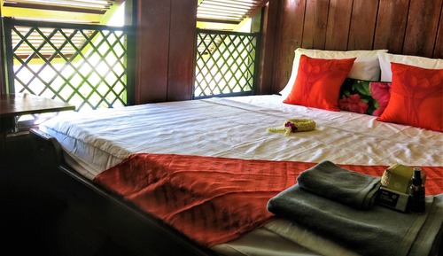 Habitación tradicional, 1 cama de matrimonio grande, baño privado, vistas al río