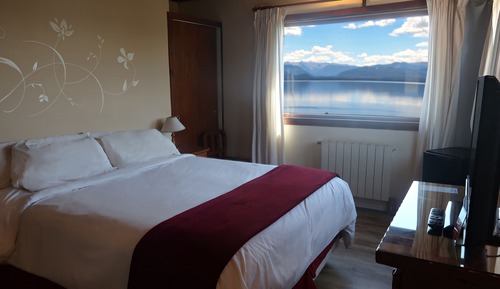 Habitación doble, 1 cama de matrimonio, vistas al lago