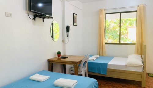 Habitación cuádruple Deluxe, 2 camas dobles (St. Claire, Quad)