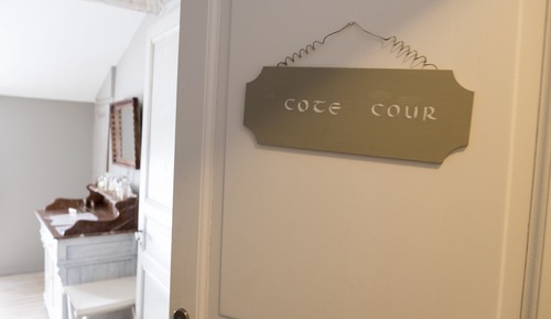 Habitación clásica doble, baño privado (Côté Cour)