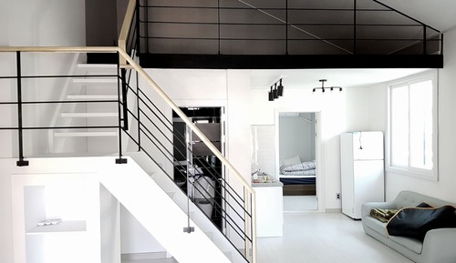 Dúplex, 1 habitación, balcón (Peppermint)