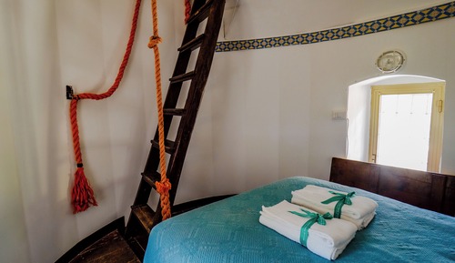 Villa panorámica, 2 habitaciones, patio, vistas al mar