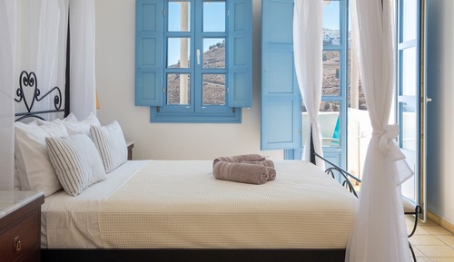 Deluxe Double Room Sea View (Evlimeni)