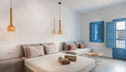 Superior Quadruple Room Sea View (Erato)