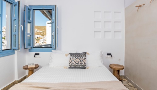 Habitación Deluxe con 1 cama doble o 2 individuales, vistas al mar (Liagori)