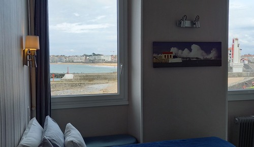 Habitación clásica doble de uso individual, vistas al mar